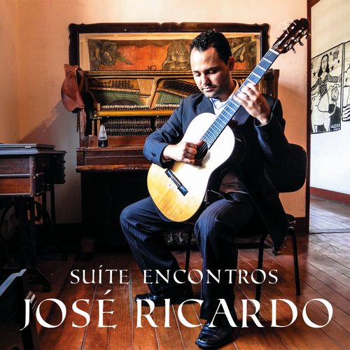 Capa do disco “Sute Encontros”, de “Jos Ricardo”