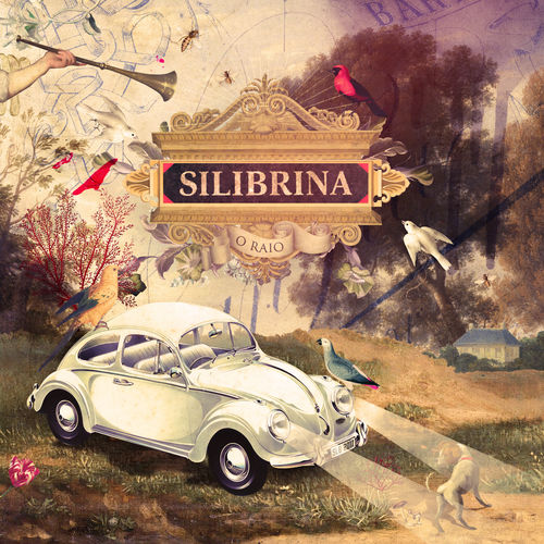 Capa do disco “O Raio”, de “Silibrina”