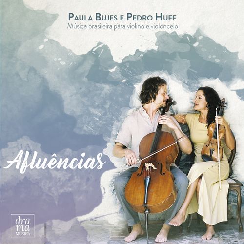 Capa do disco “Afluncias”, de “Paula Bujes e Pedro Huff”