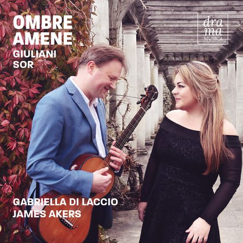 Capa do disco “Ombre Amene”, de “Gabriella Di Laccio e James Akers”