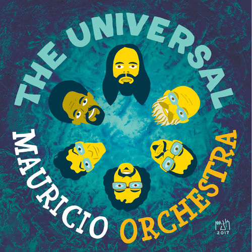 Capa do disco “The Universal Mauricio Orchestra”, de “The Universal Mauricio Orchestra”