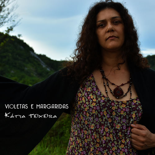 Capa do disco “Violetas e Margaridas”, de “Ktya Teixeira”