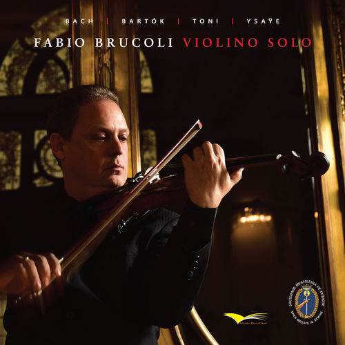 Capa do disco “Fabio Brucoli Violino Solo”, de “Fabio Brucoli”