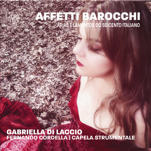 Capa do disco “Affetti Barocchi”, de “Gabriella Di Laccio, Fernando Cordella e Capela Strumentale”