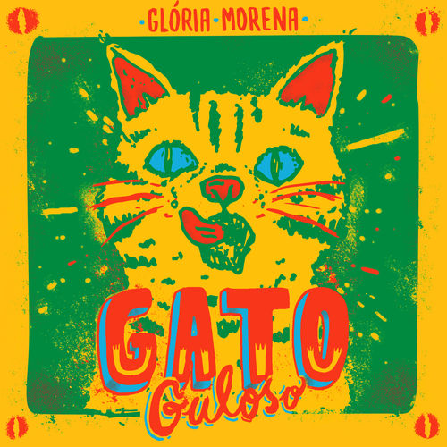 Capa do disco “Gato Guloso”, de “Glria Morena”