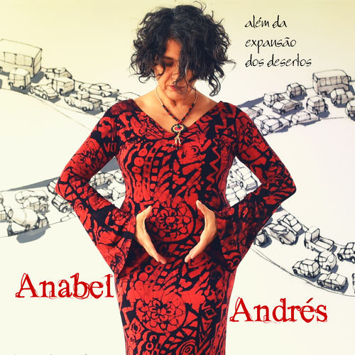 Capa do disco “Alm da Expanso dos Desertos”, de “Anabel Andrs”