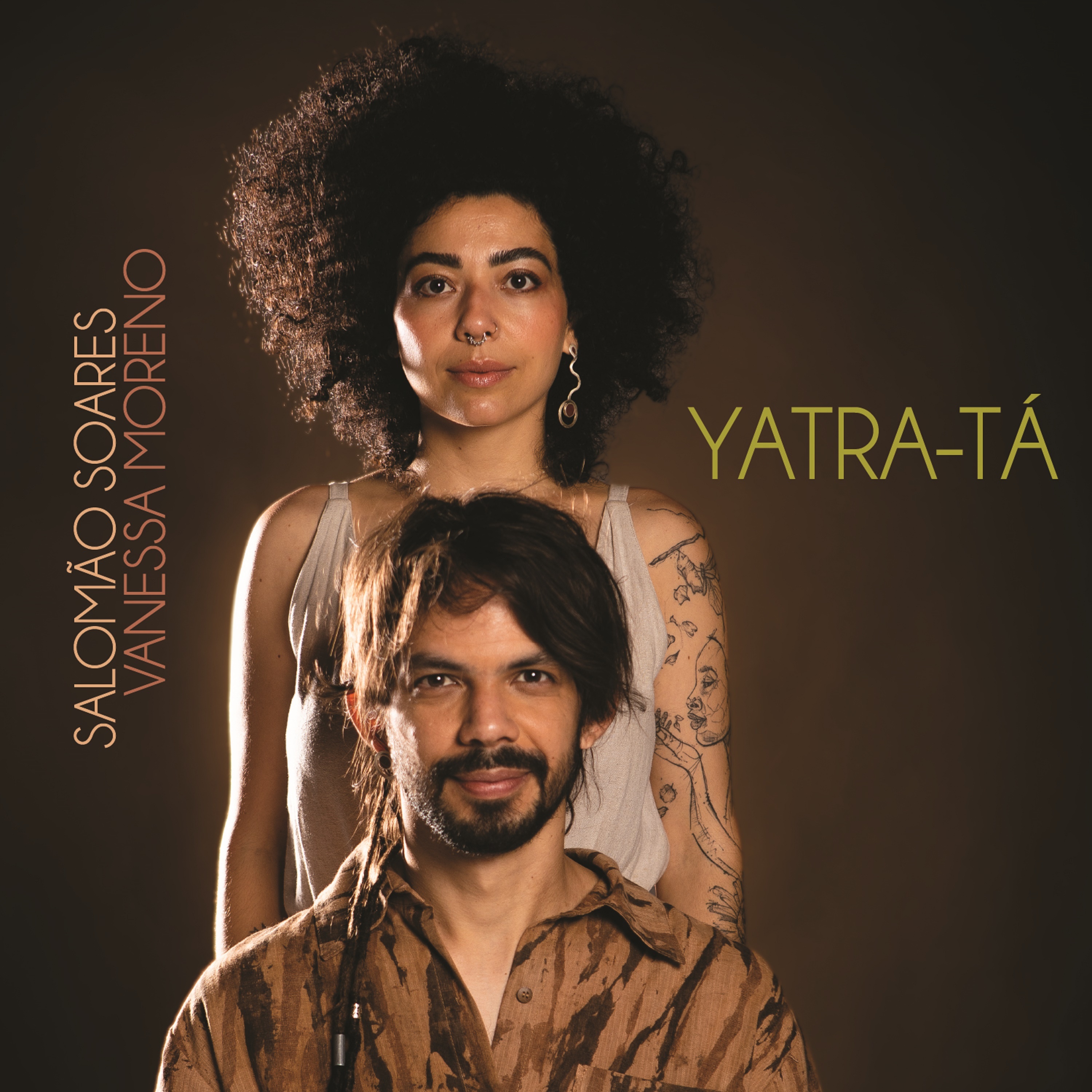 Capa do disco “Yatra-T”, de “Salomo Soares e Vanessa Moreno”