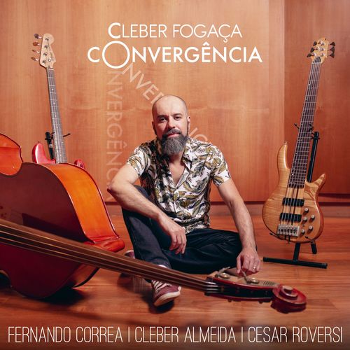 Capa do disco “Convergncia”, de “Cleber Fogaa”